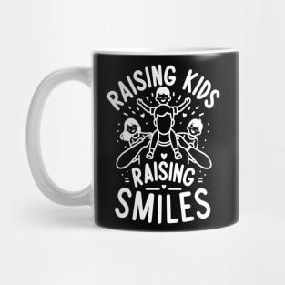 Raising Kids Raising Smiles Mug